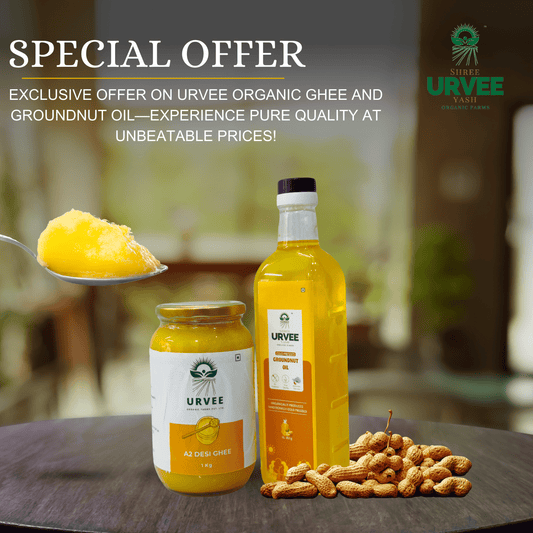 Golden Blend combo : Desi Ghee & Groundnut Oil Fusion