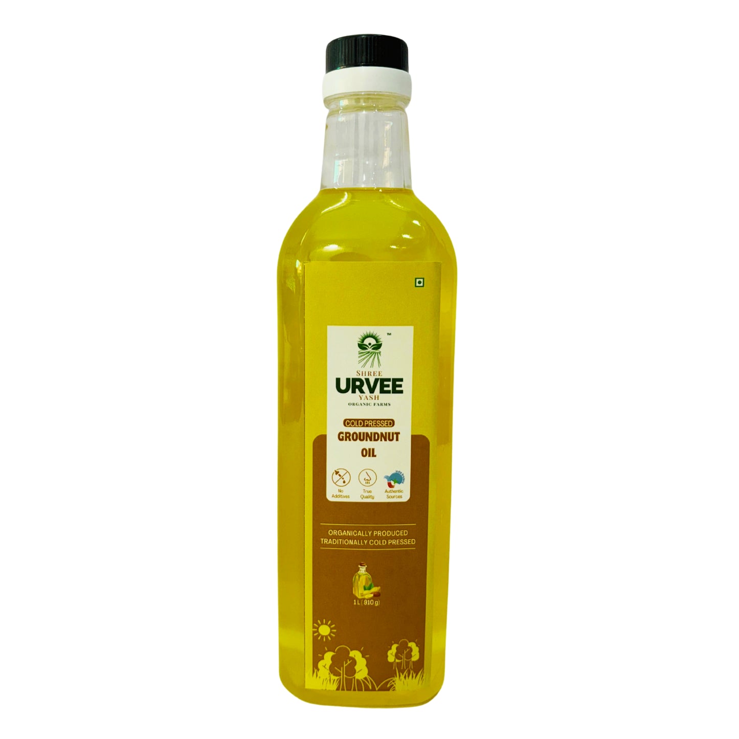 Yellow Mustard Oil + Groundnut oil (1 Liter Bottles Each)