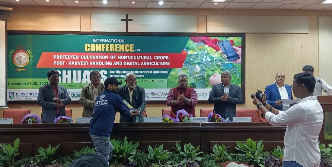 INTERNATIONAL CONFERENCE ON PROTECTED CULTIVATION OF HORTICULTURAL CROPS, POST - HARVEST HANDLING AND DIGITAL AGRICULTURE - Urvee Organic Farms