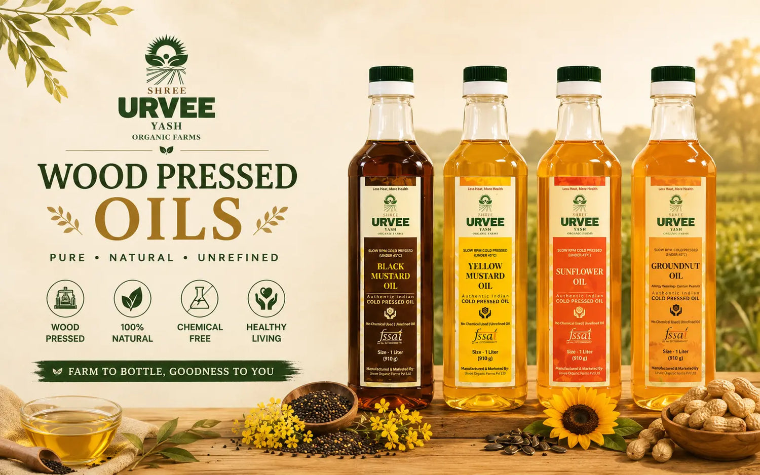 Wood Pressed Oils