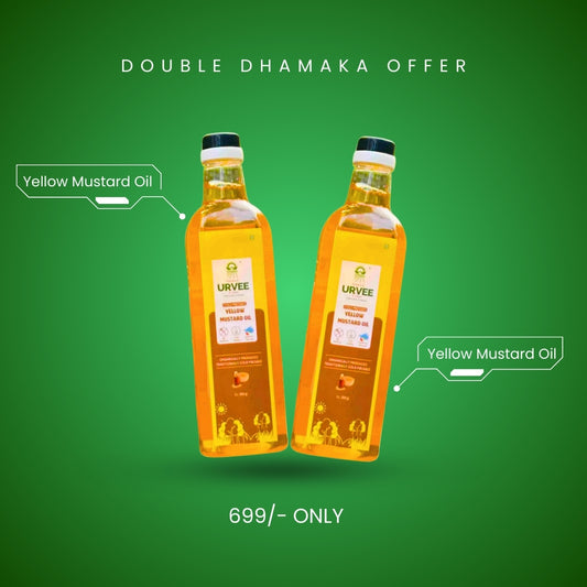Yellow Mustard Oil +  Yellow Mustard oil (2 Liters)