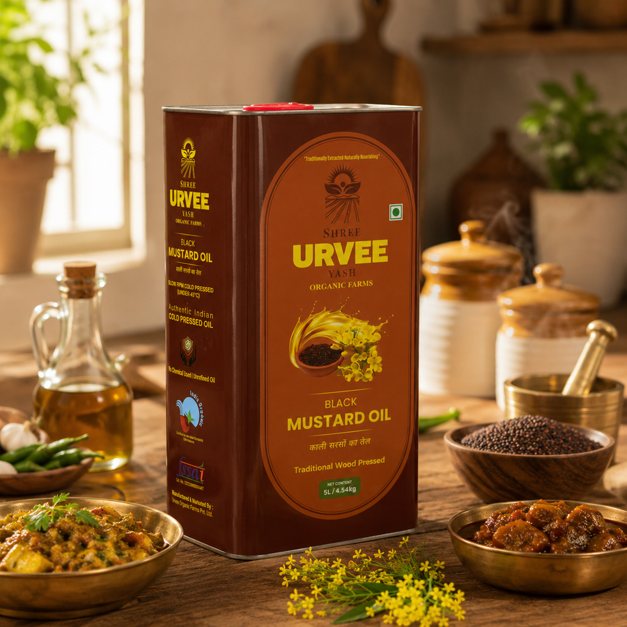 Wood Pressed Black Mustard Oil