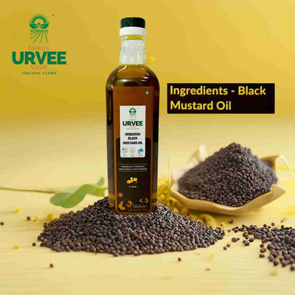 Wood Pressed Black Mustard Oil