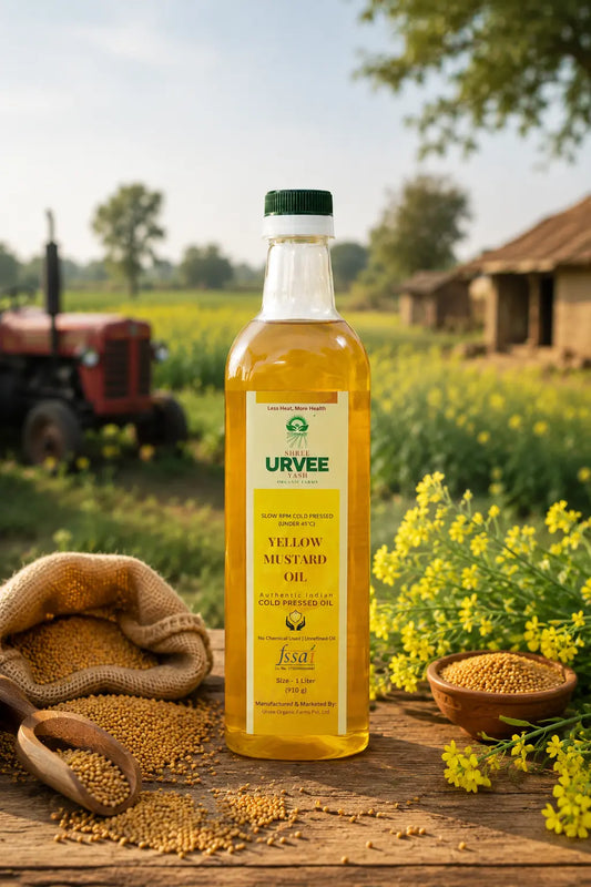 Wood Pressed Yellow Mustard Oil