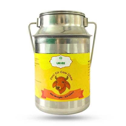 Desi Gir Cow Ghee – Made with Traditional Bilona - Urvee Organic Farms