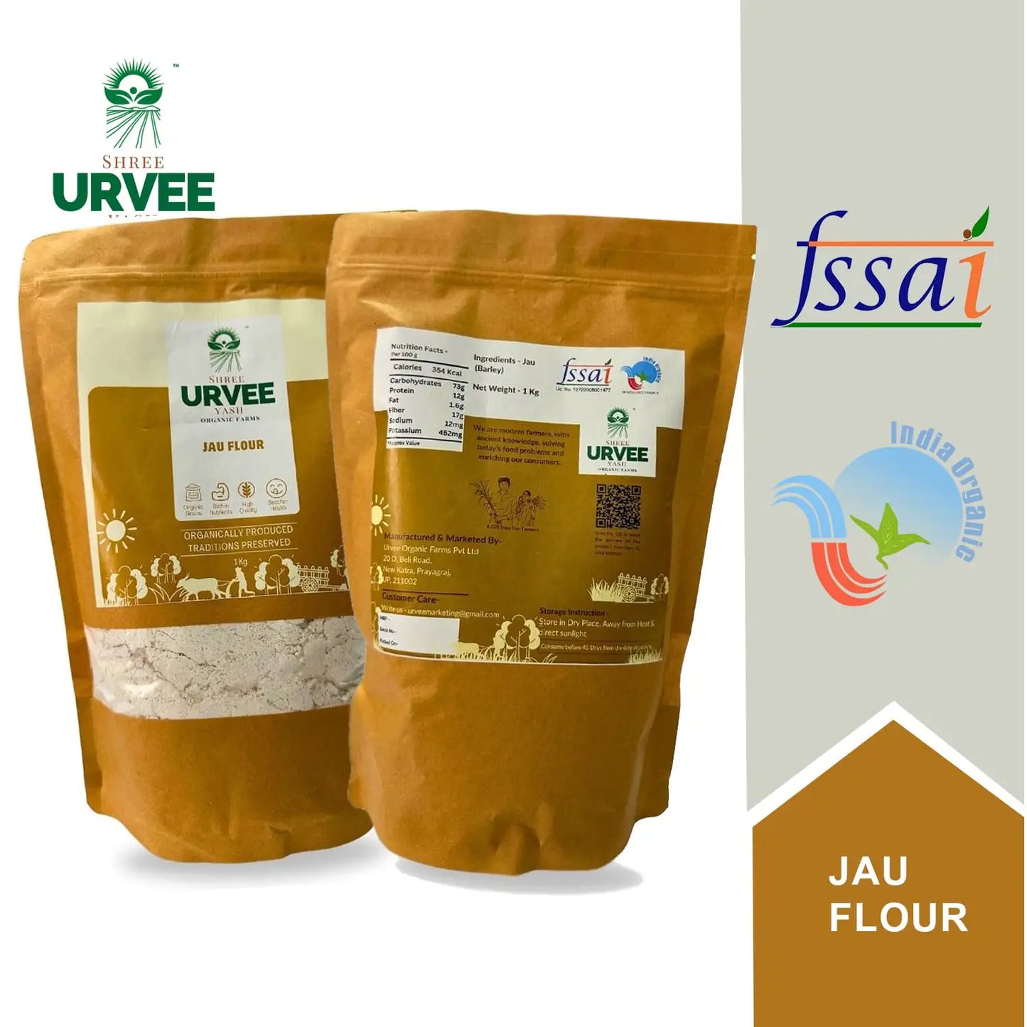 Jau (Barley) Wheat Flour