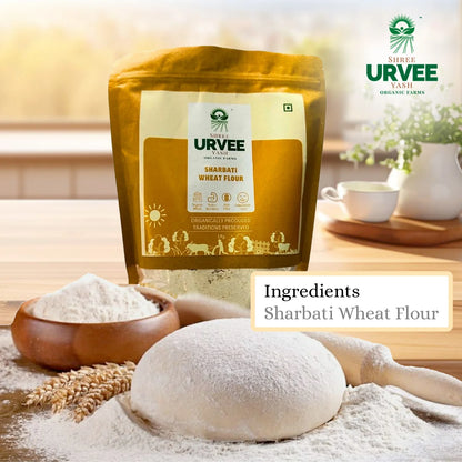 Sharbati Wheat Flour - Wholesome Goodness for Nutritious Meals!