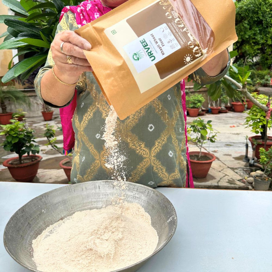 Khapli Emmer Wheat Flour: The Ancient Superfood for Modern Wellness - Urvee Organic Farms