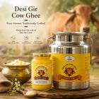 Desi Gir Cow Ghee – Made with Traditional Bilona