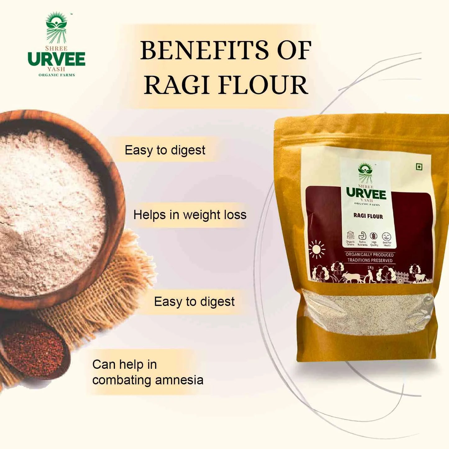 Finger Millet (Ragi) Flour