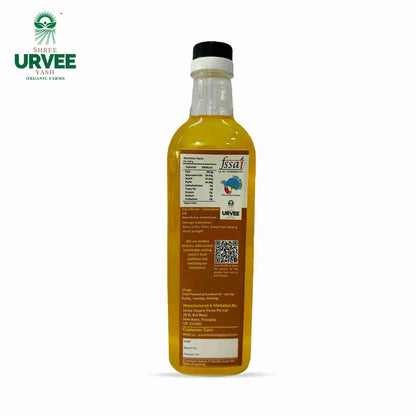 Wood Pressed Ground Nut Oil - Urvee Organic Farms